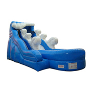 inflatable bouncer slide